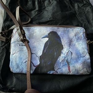 Vida Crow Statement Clutch by Luzan Quintero